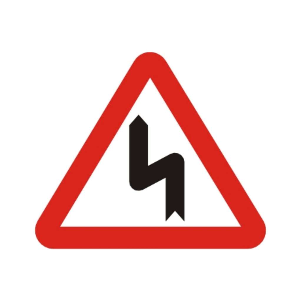  連續彎路 (警4)-警告標誌牌類-標 誌 牌