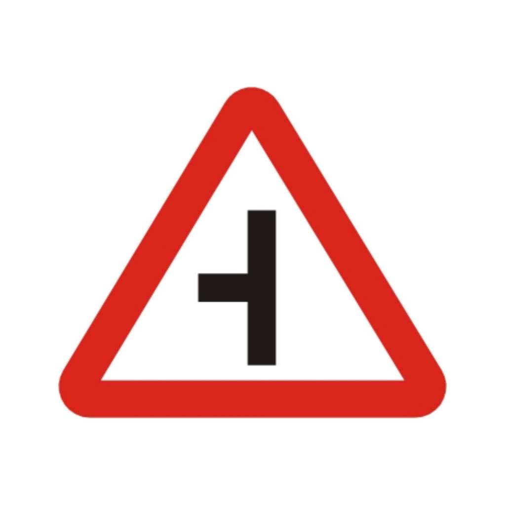  岔路 (警13)-警告標誌牌類-標 誌 牌