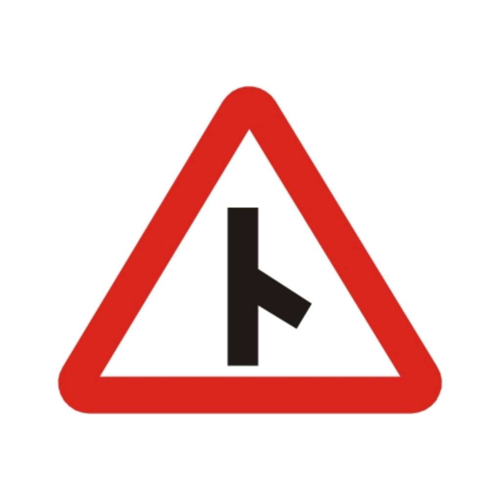  岔路 (警18)-警告標誌牌類-標 誌 牌