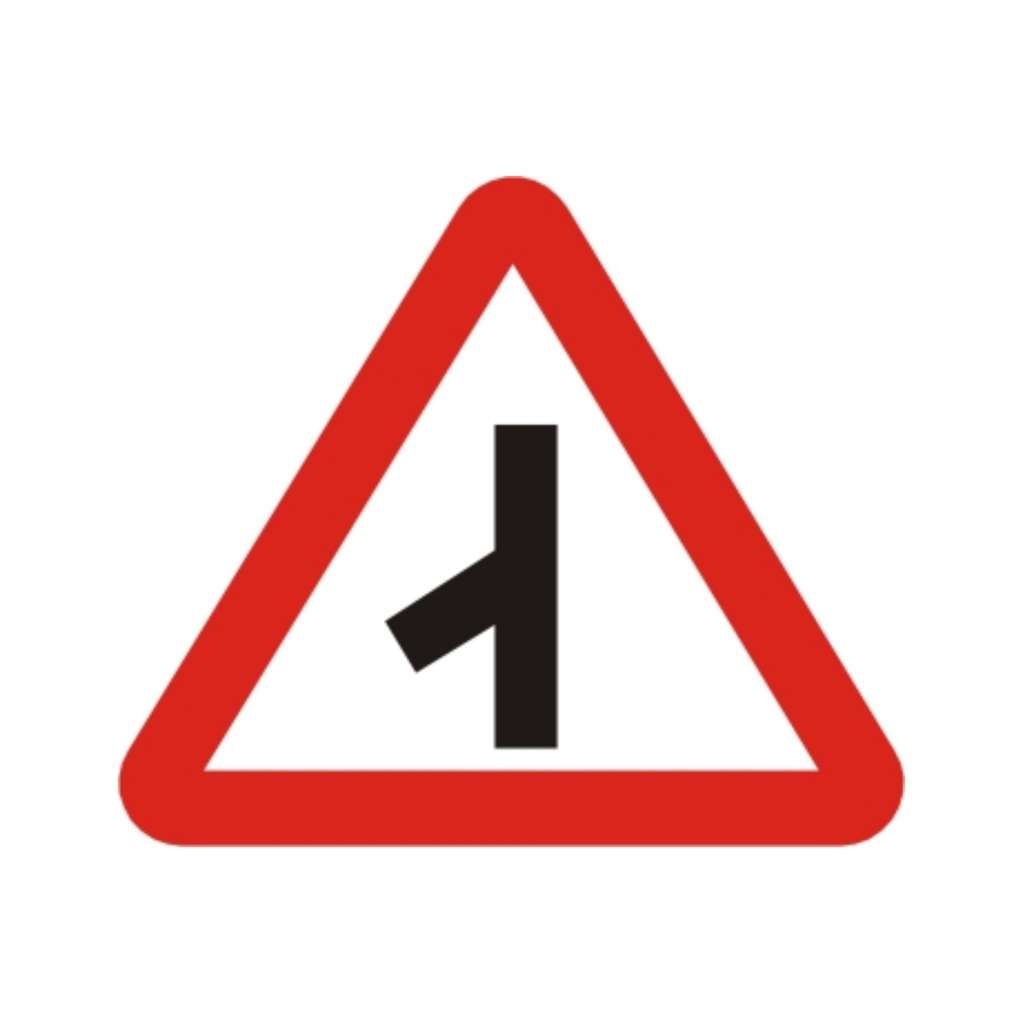  岔路 (警19)-警告標誌牌類-標 誌 牌