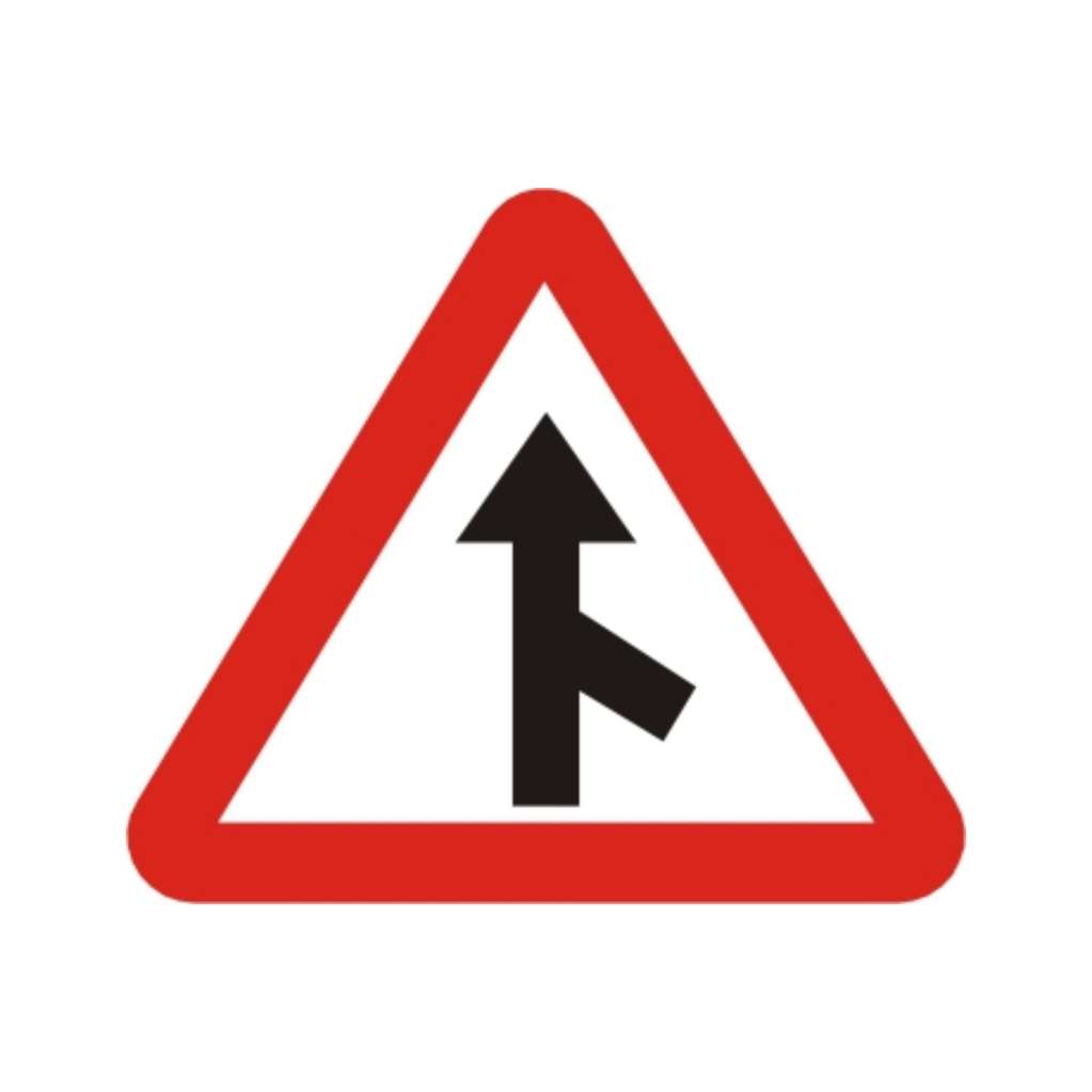  匝道會車 (警20)-警告標誌牌類-標 誌 牌