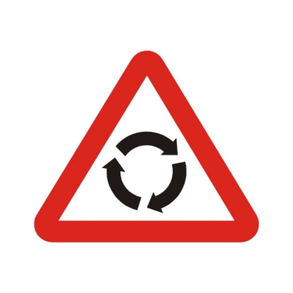  圓環 (警24)-警告標誌牌類-標 誌 牌