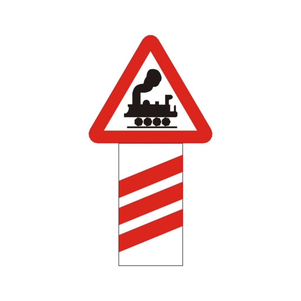  無柵門鐵道 (警27)-警告標誌牌類-標 誌 牌