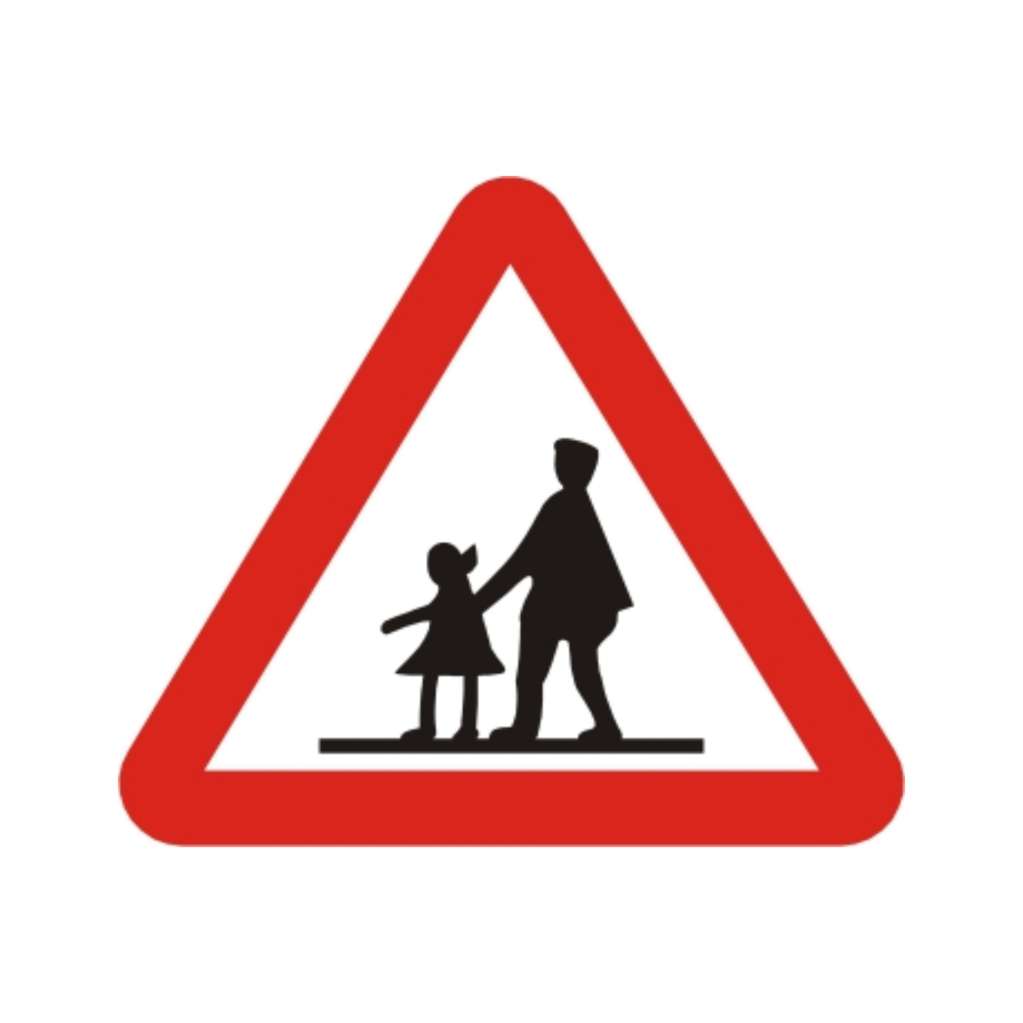  當心兒童 (警35)-警告標誌牌類-標 誌 牌