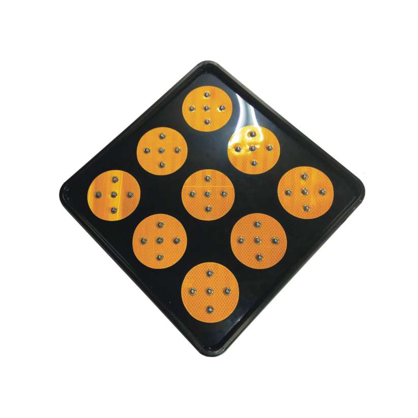 LED 燈箱 (九聯式導標)-LED警示器材類-工   安   設   施