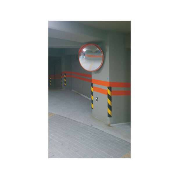 反射鏡 / 柱角防撞條-停車場設施類 (實景圖)-停車場設施